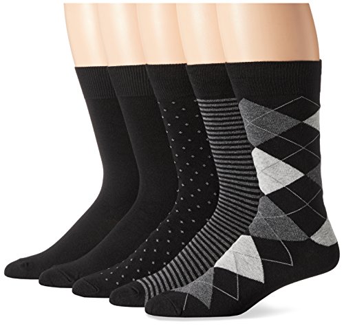 Black/Dots/Plaid/Stripe