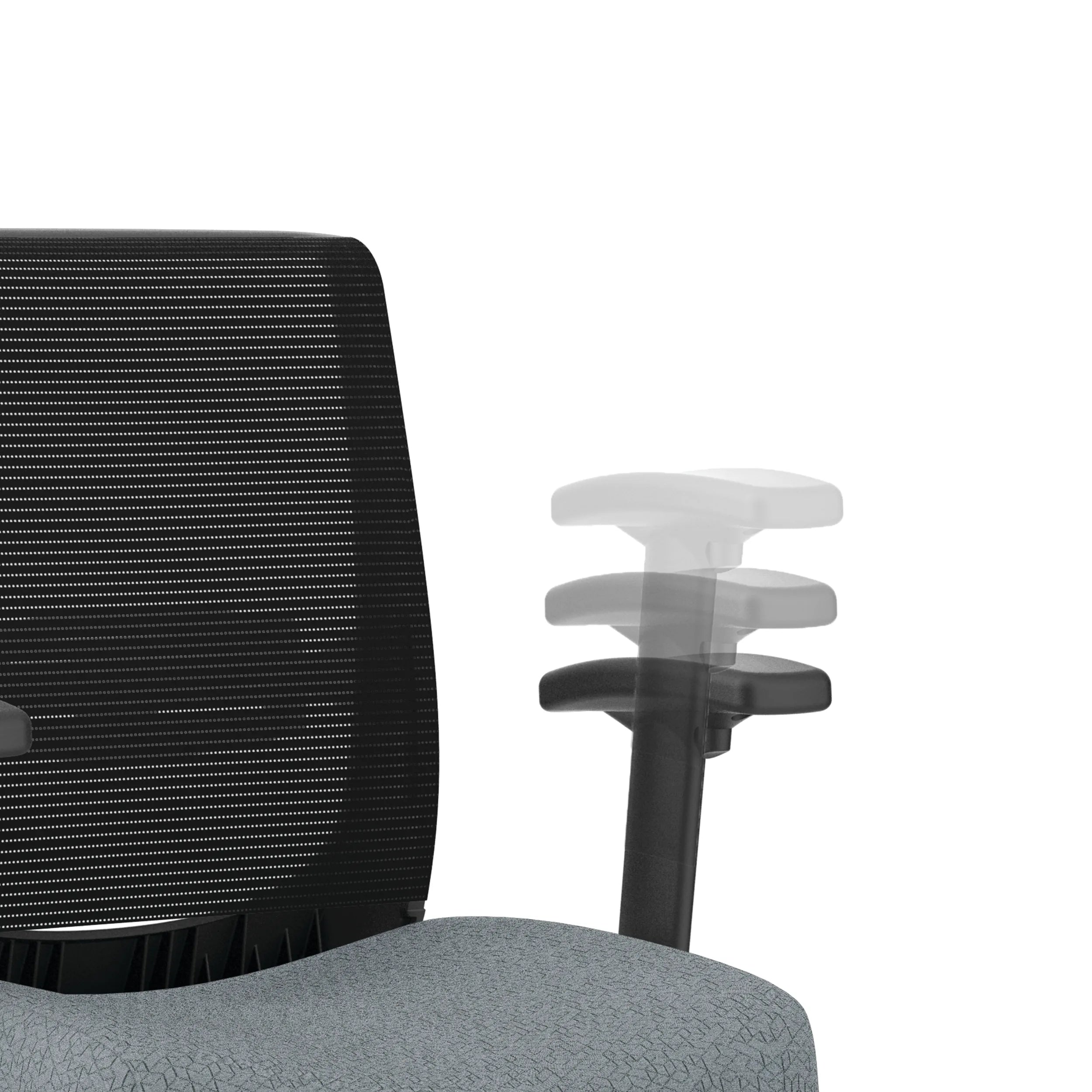 HON Convergence High Back Ergonomic Office Task Chair - Adjustable Lumbar Support for Comfortable Desk Work, Home Office, and Conference Room Use