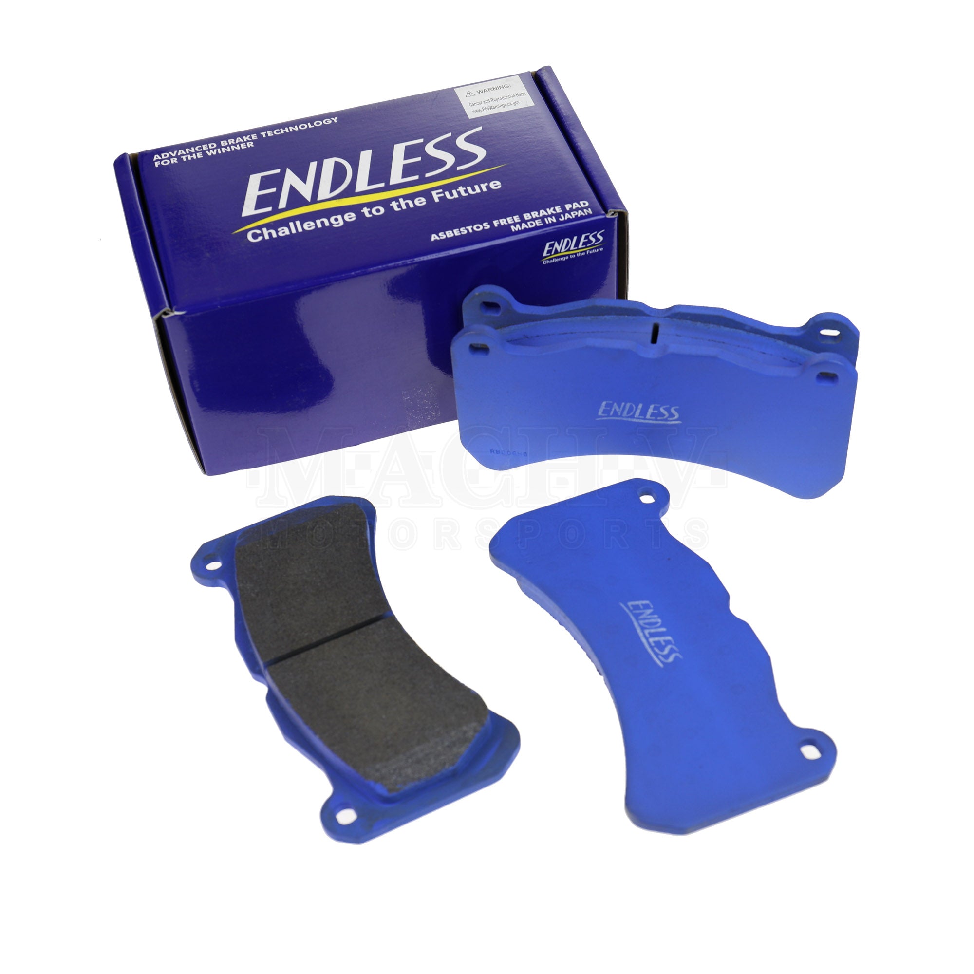 High-Performance ENDLESS MX72 Plus Brake Pads for 2018-2021 Subaru WRX STI - Perfect for Track Racing & Daily Driving