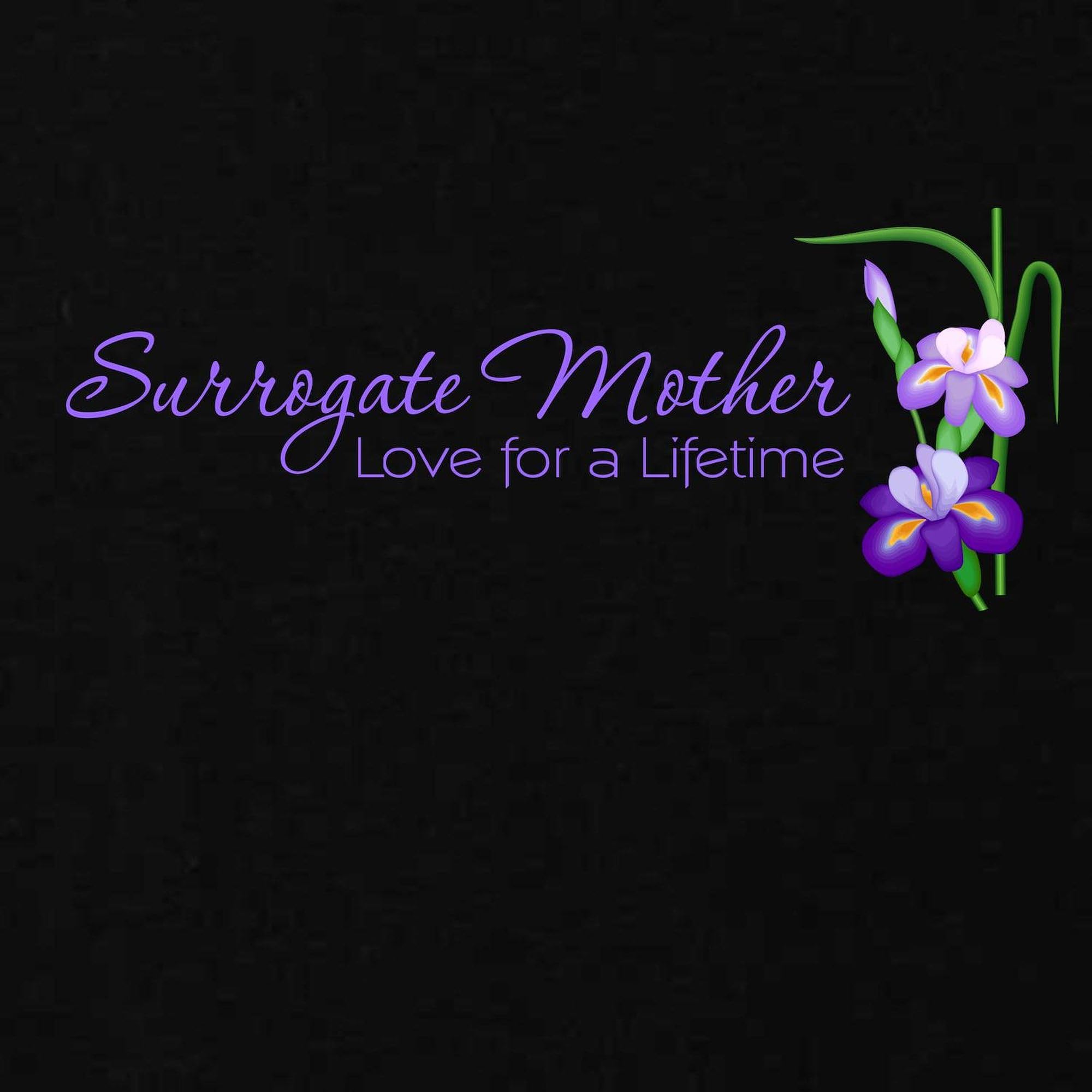 Surrogate Mother Love Maternity T-Shirt for Women - Soft Ruched Side Design - Perfect for Pregnancy Announcements & Baby Showers
