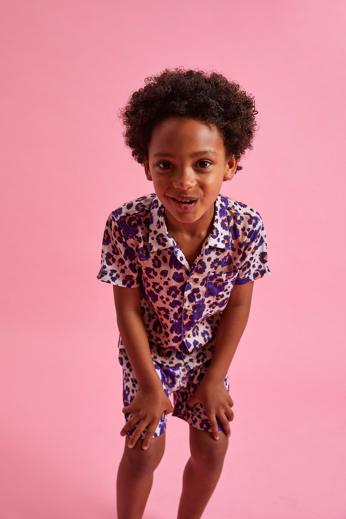 Cheetah Print Kids T-Shirt - Soft Cotton Short Sleeve Top for Boys & Girls - Perfect for School, Playdates, and Casual Outfits