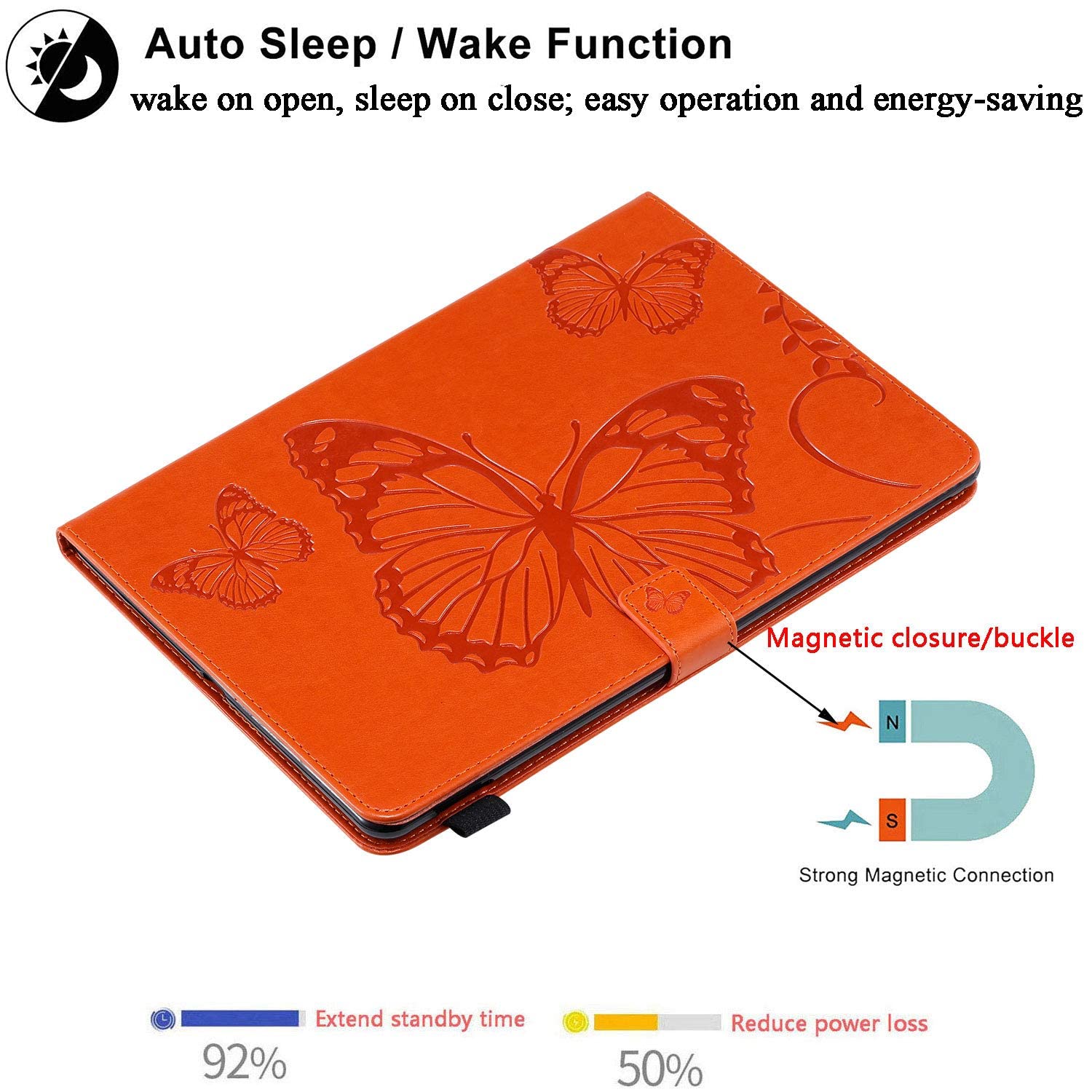 Premium PU Leather iPad Case 10.2