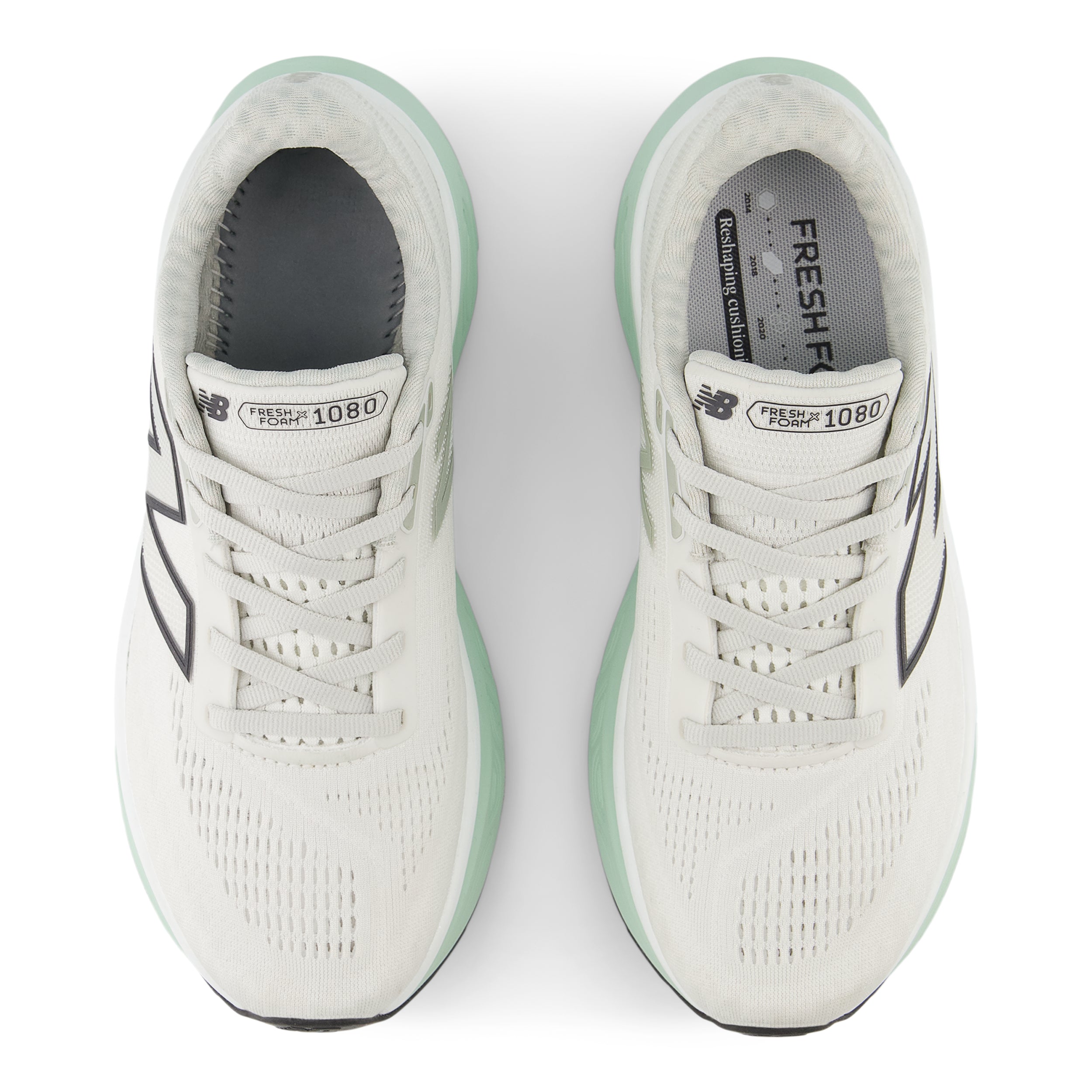 New Balance Women's Fresh Foam X 1080 v14 Running Shoes - Breathable Comfort, Cushioned Support (Reflection/Clay Ash/Grey Matter) | Perfect for Jogging, Gym Workouts & Daily Walking
