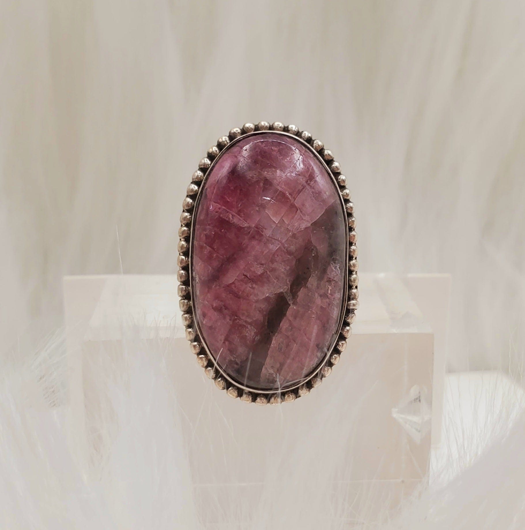 Canadian Rossmanite .925 Sterling Silver Ring Size 6.75 - Elegant Gemstone Jewelry for Women, Perfect for Weddings, Anniversaries & Special Occasions