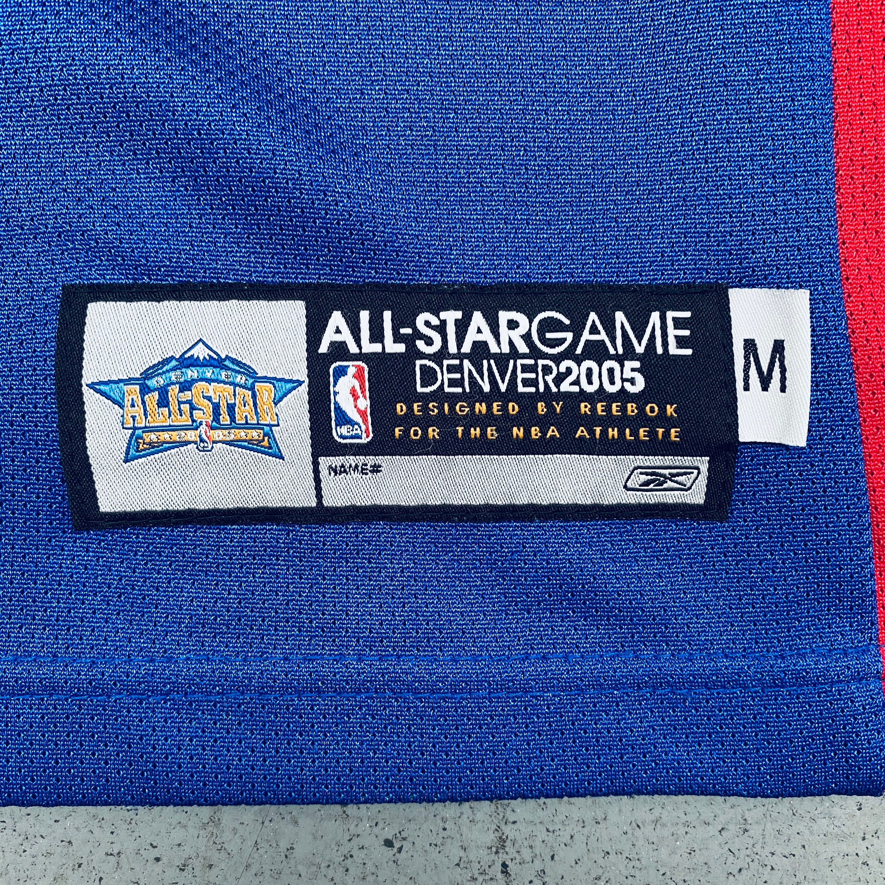 Authentic Reebok Grant Hill 2005 Eastern Conference All-Star Jersey (Medium) - Orlando Magic NBA Basketball Jersey for Fans & Collectors - Perfect for Game Day, Cosplay, and Sports Memorabilia Display