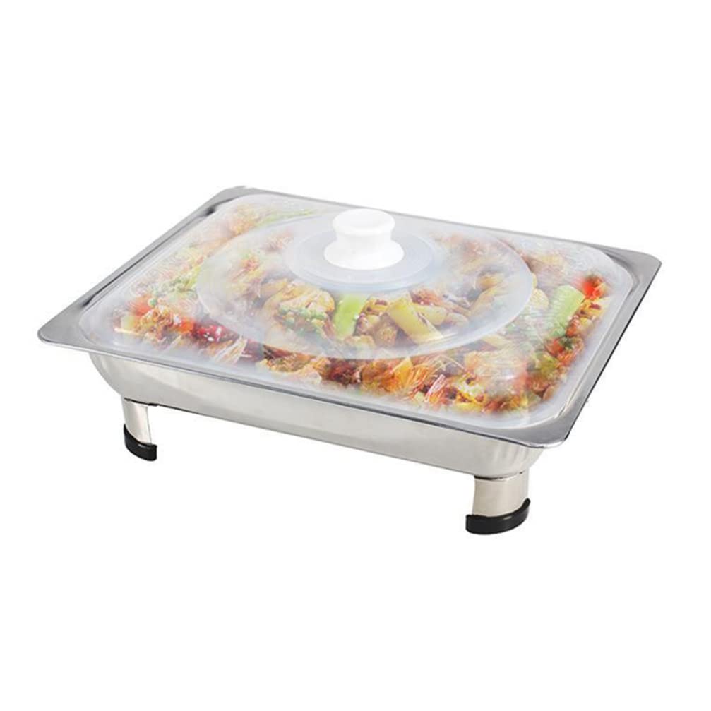 UPKOCH 4QT Stainless Steel Chafing Dish - Foldable Buffet Set for Catering, Weddings & Parties