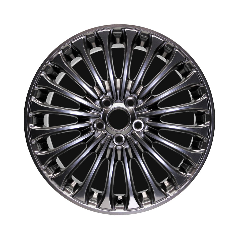 18 Inch Ford Fusion OEM Polished Alloy Wheel ALY03961 DS7C1007C1A - Compatible with 2013-2016 Models - Perfect for Replacement & Custom Upgrades