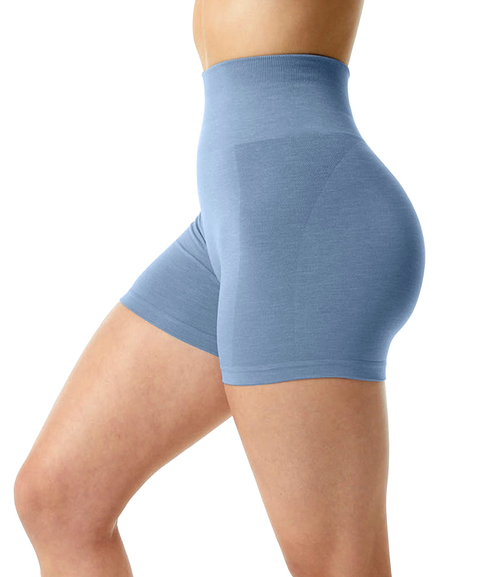 Best Butt Lifting Shorts for Women - High Waisted Seamless Workout & Yoga Shorts - Perfect for Gym, Running & Home Fitness