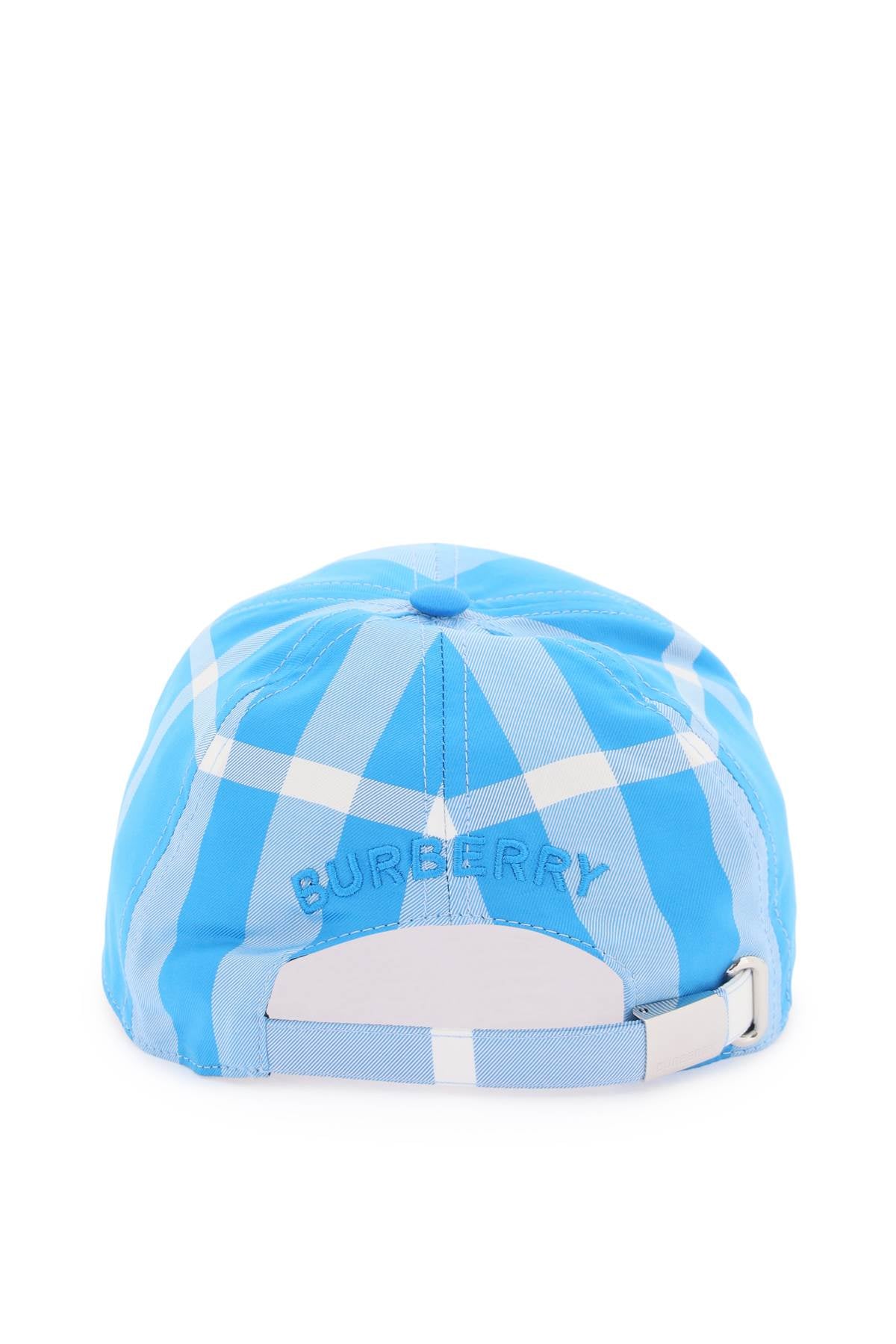 Burberry Tartan Baseball Cap for Men & Women - Classic Plaid Design, Adjustable Fit, Fashionable Unisex Hat for Outdoor, Travel & Casual Wear