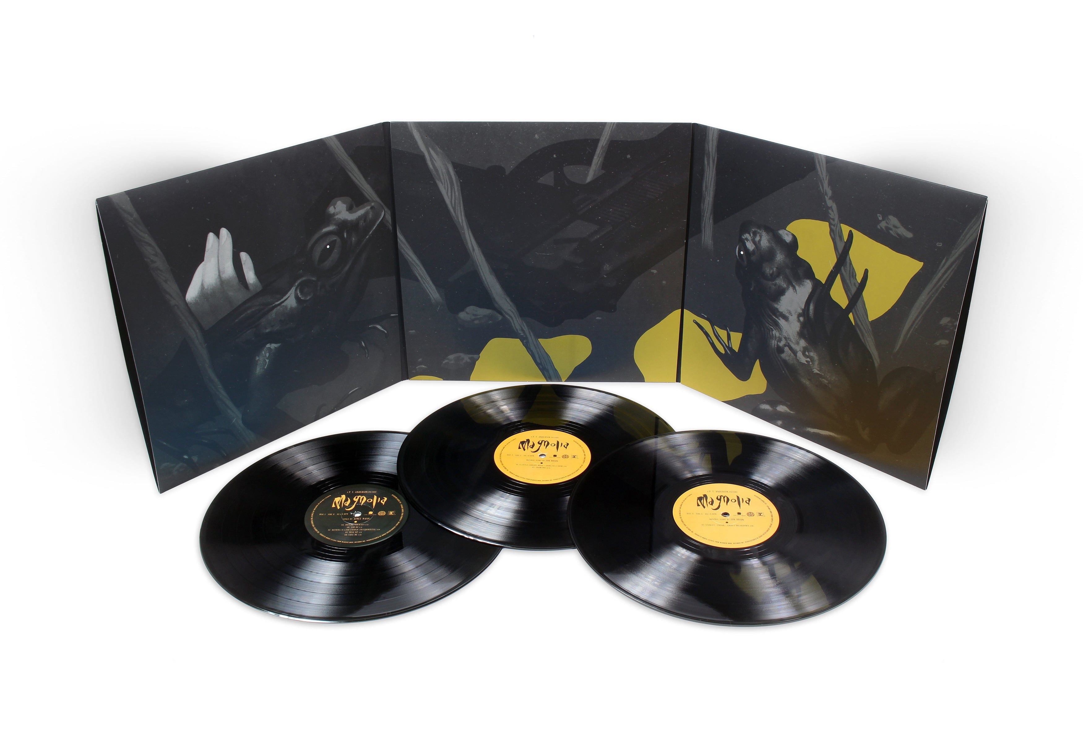 Magnolia Original Motion Picture Soundtrack 3XLP Vinyl Record - Limited Edition Film Score by Aimee Mann & Jon Brion - Perfect for Movie Lovers and Vinyl Collectors