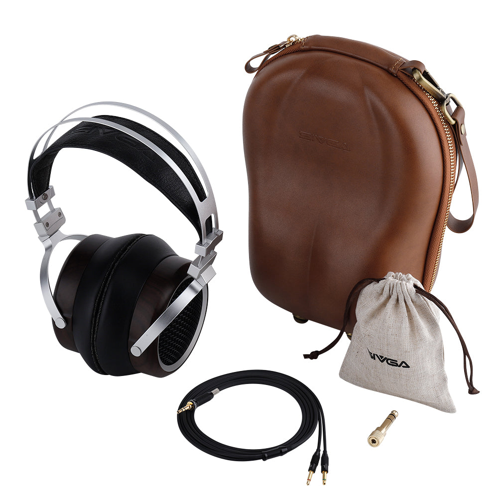 Sivga Luan Open Back Over Ear Headphones - Premium Audiophile Headset with High-Fidelity Sound for Home Listening & Studio Monitoring (Open Box)