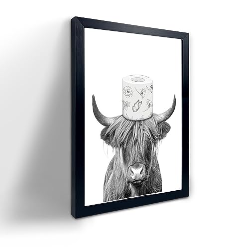 Highland Cow Wall Art