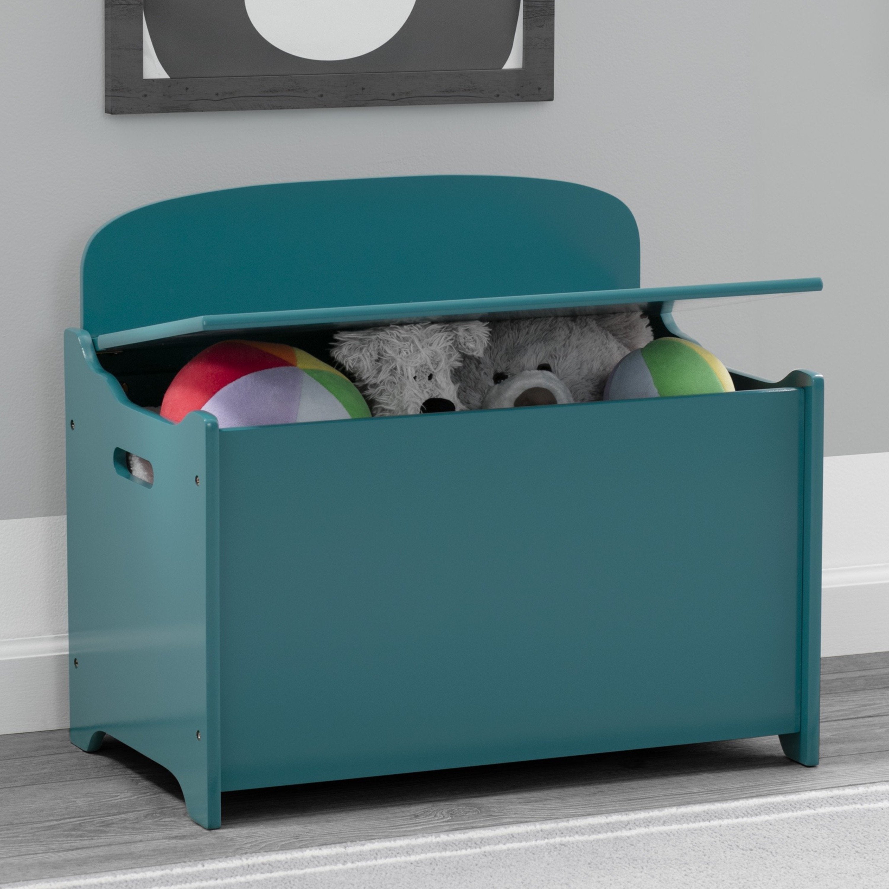 MySize Deluxe Toy Box - Large Storage Organizer for Kids' Toys & Games - Perfect for Playrooms, Bedrooms & Daycare Centers