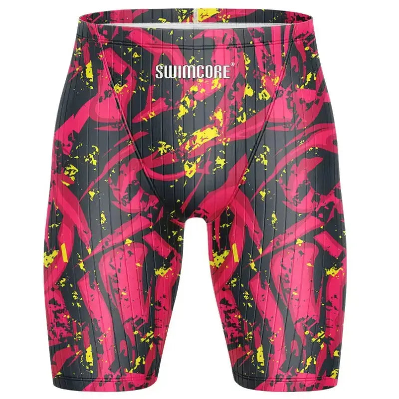 Men's Athletic Swim Jammers - High-Performance Swimwear for Competitive Swimming & Training | Swimcore Sports Swimwear for Lap Swimming & Water Workouts