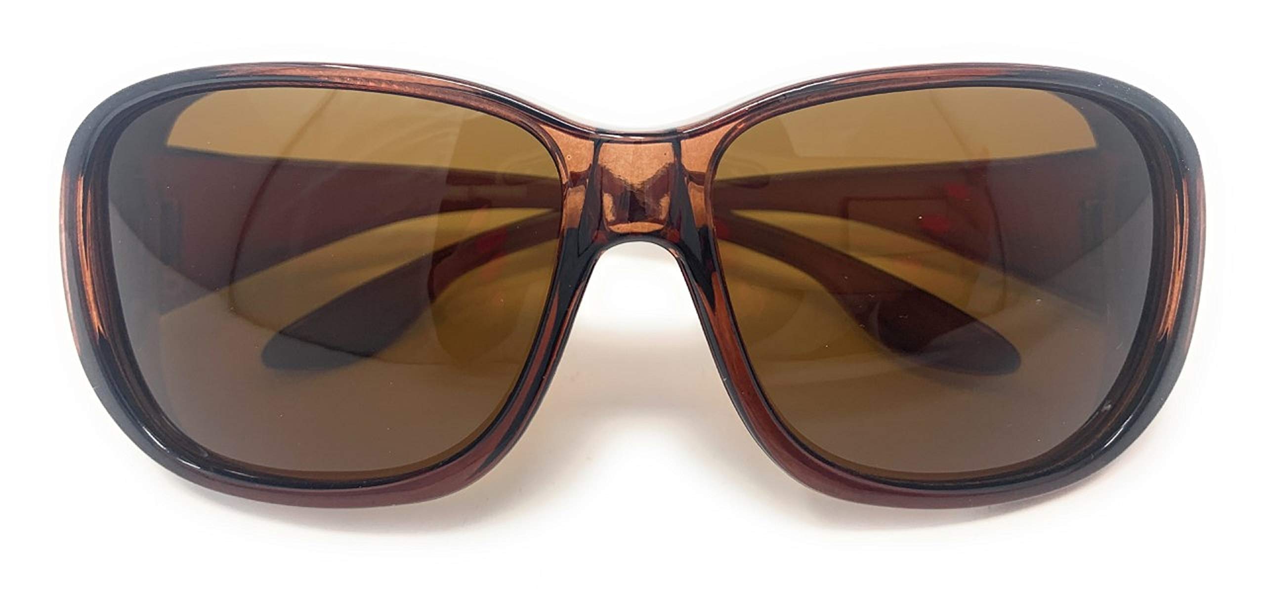 Unisex Large Polarized Fit Over Sunglasses for Men & Women – Wear Over Prescription Glasses for Driving, Fishing & Outdoor Activities