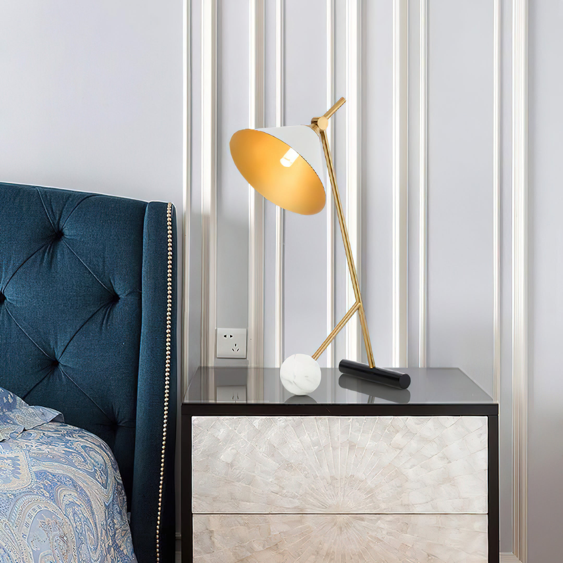 Cleo Table Lamp - Modern LED Desk Light for Home Office, Bedroom & Living Room | Energy-Efficient & Stylish Lighting Solution
