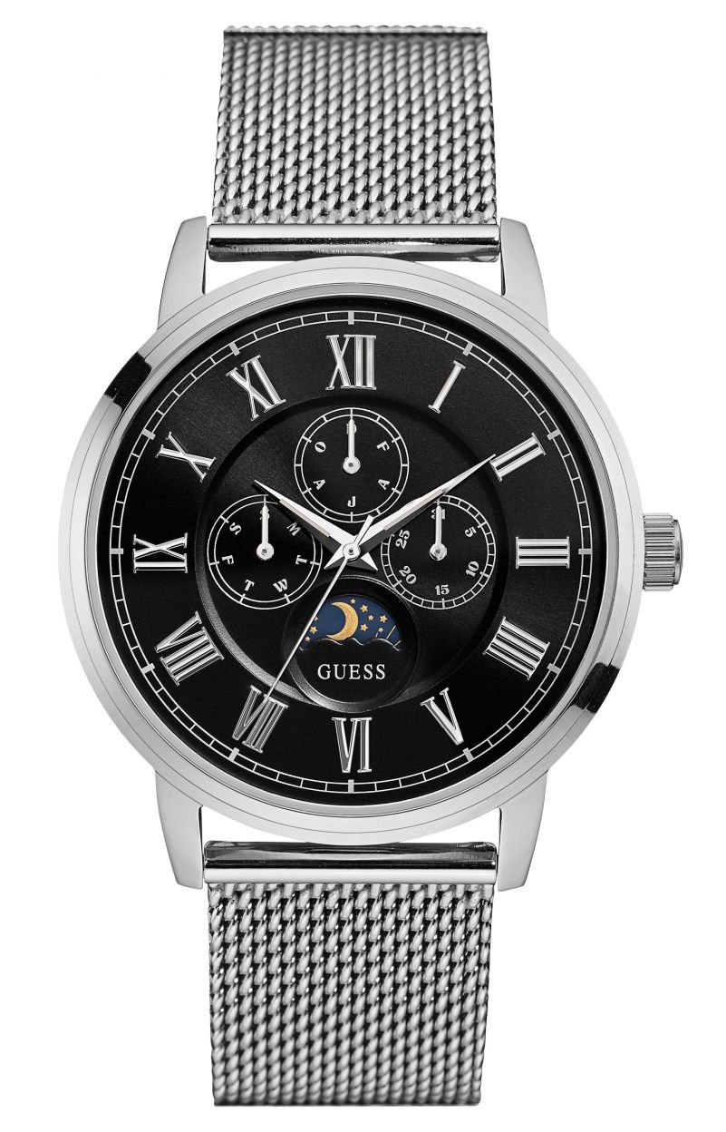 Guess Men's Stainless Steel Chronograph Watch W0871G1 - Stylish & Durable for Business, Casual & Formal Occasions