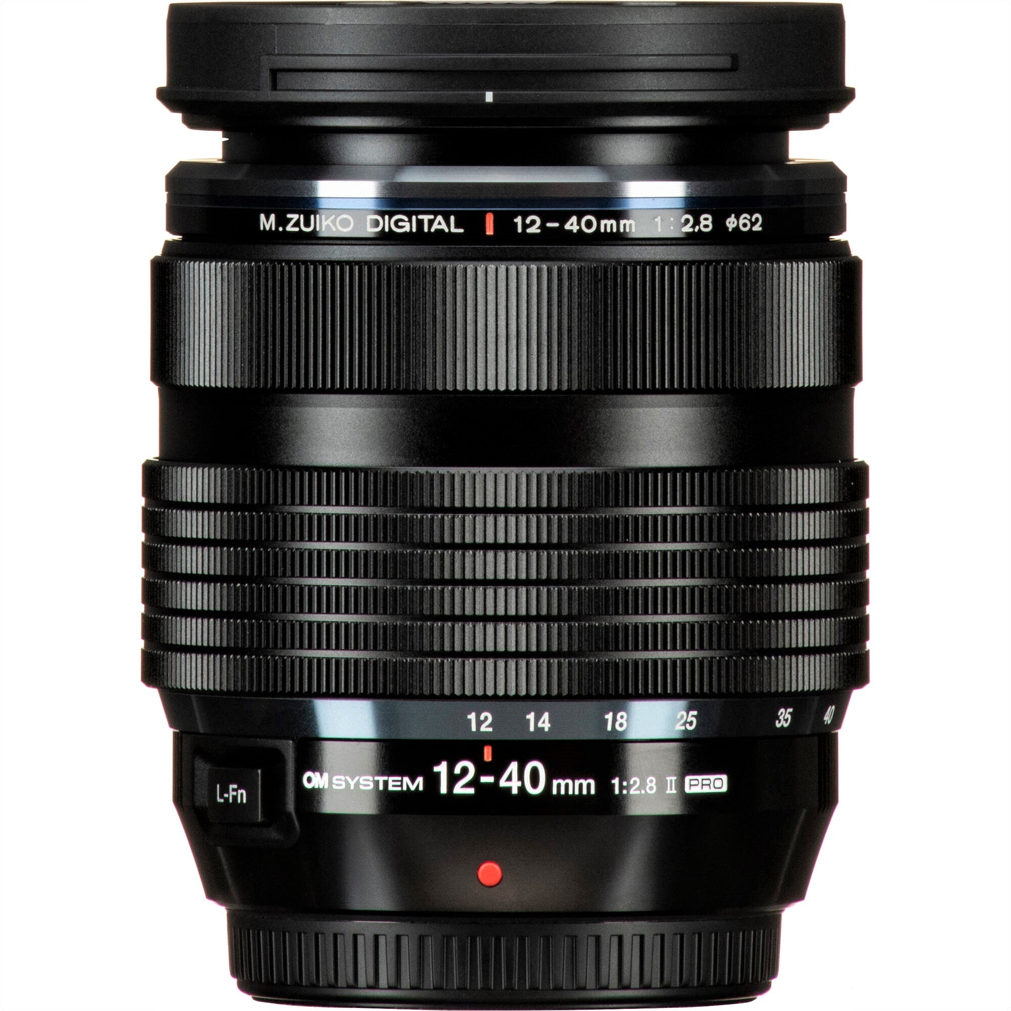 Olympus OM SYSTEM M.Zuiko Digital ED 12-40mm F2.8 PRO II Lens - High Performance Micro Four Thirds Zoom Lens for Photography & Videography | Perfect for Travel, Landscape & Portrait Shooting