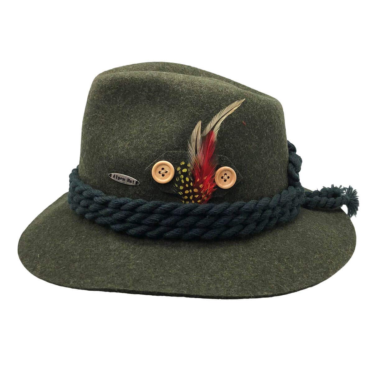 Premium Oktoberfest German Beer Hat - Authentic Bavarian Costume Accessory for Oktoberfest, Halloween, Themed Parties & Beer Festivals