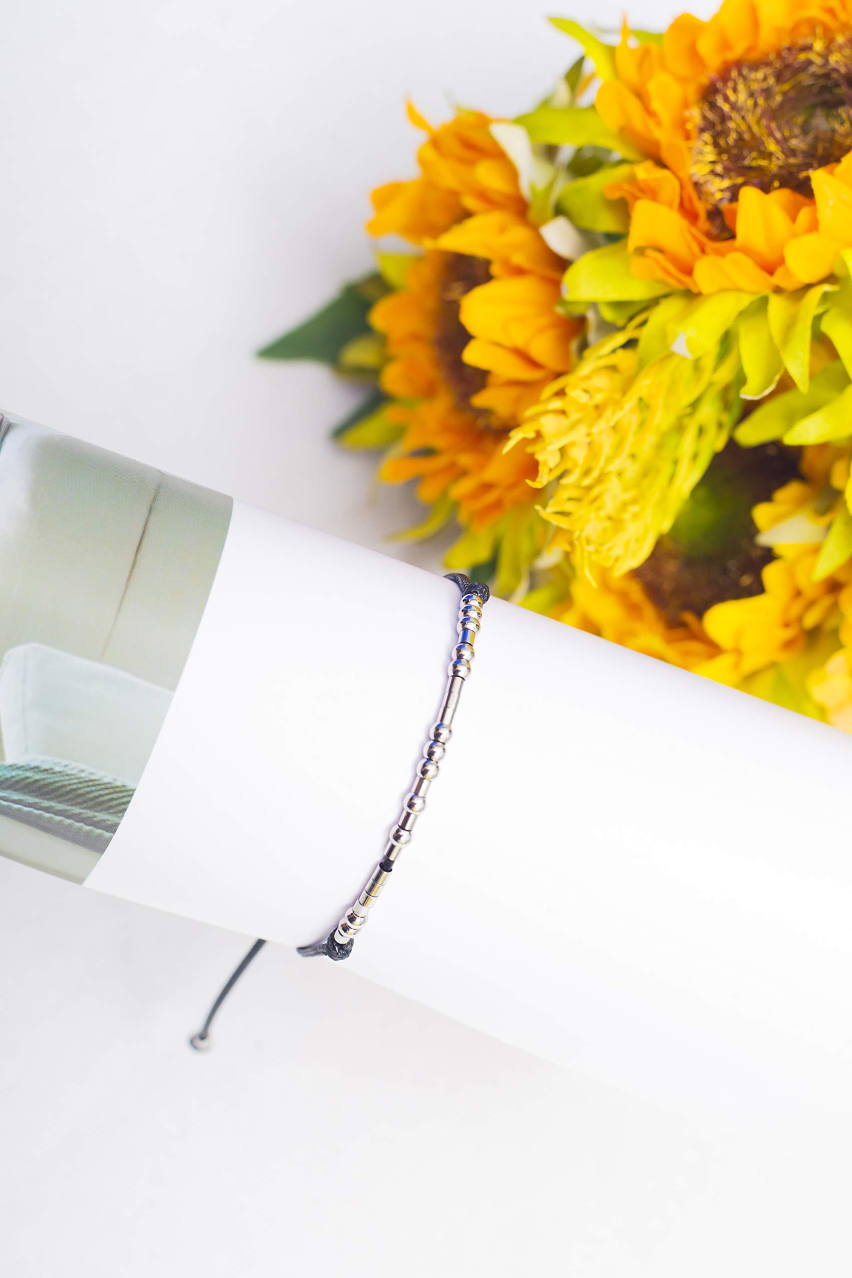 Morse Code Bracelets for Women - Inspirational Jewelry Gift for Her, Best Friend, Birthday, Graduation - Perfect for Daily Wear, Special Occasions & Meaningful Surprises