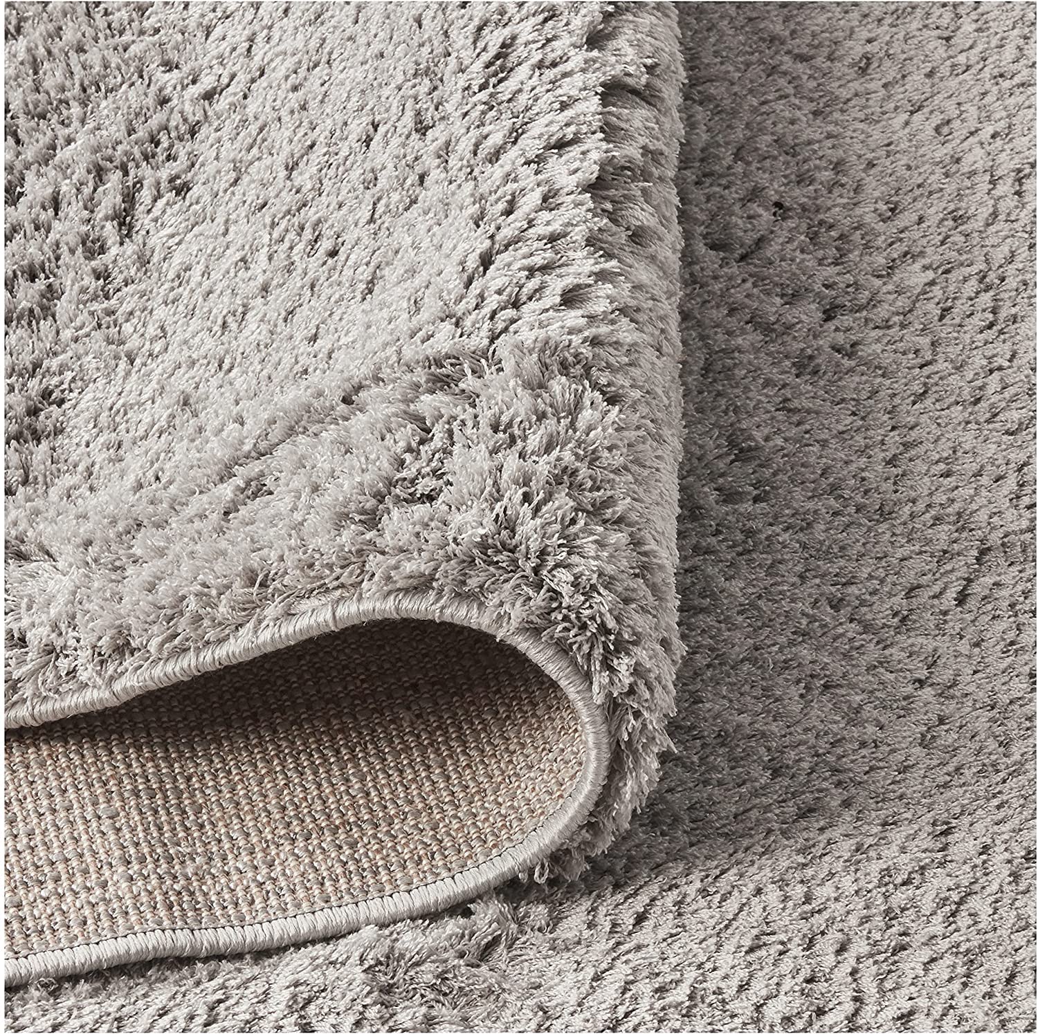 Gertmenian Air Shag Fresh Collection - 5x7 Ft Plush Microfiber Shag Rug in Moroccan Diamond Ivory White for Bedroom, Nursery, Living Room & Dorm | Ultra-Soft Area Rug for Cozy Home Decor