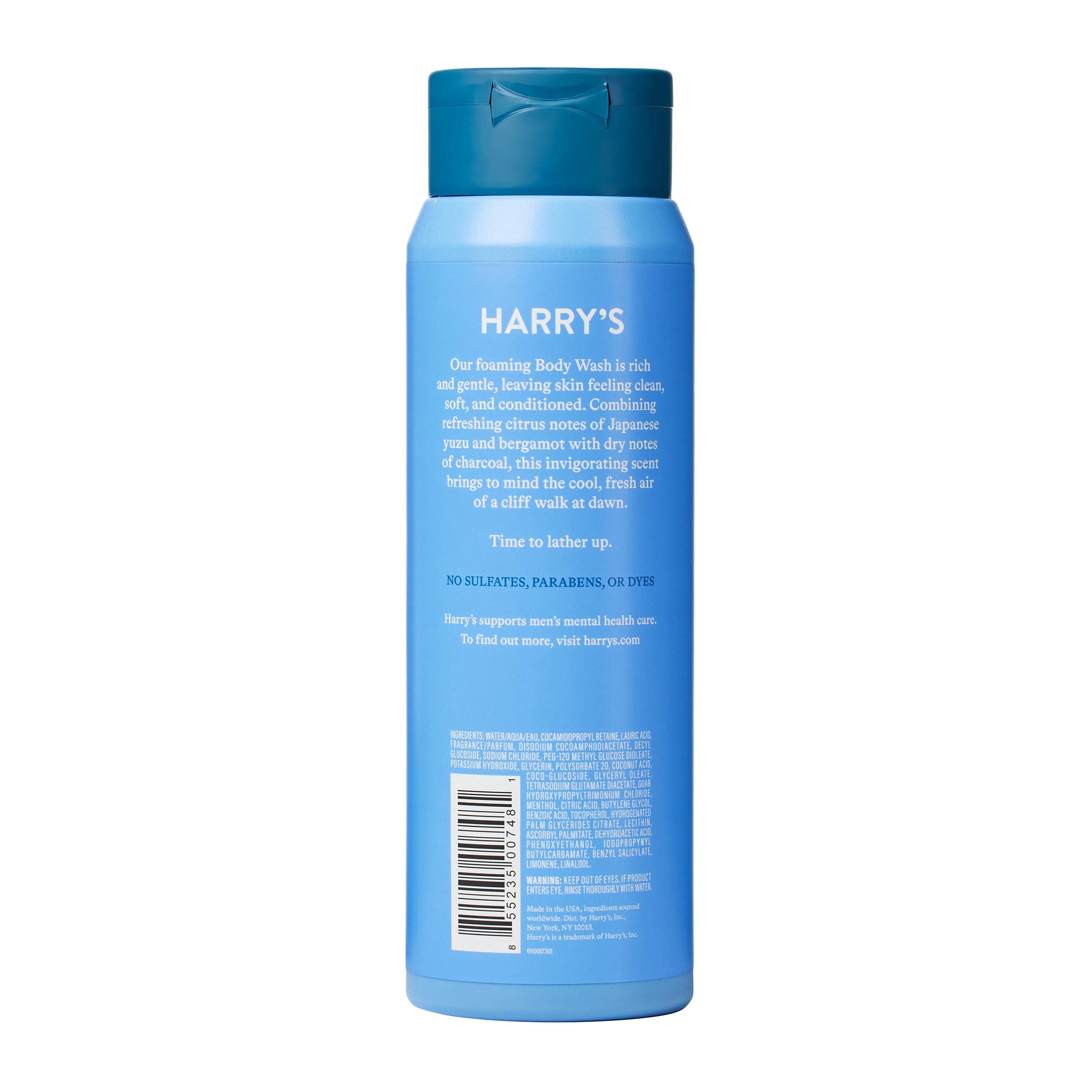 Harry's Men's Body Wash Variety Pack - 16 Fl oz (Pack of 4) - Refreshing Shower Gel for Men with Invigorating Scents - Perfect for Gym, Travel & Daily Use