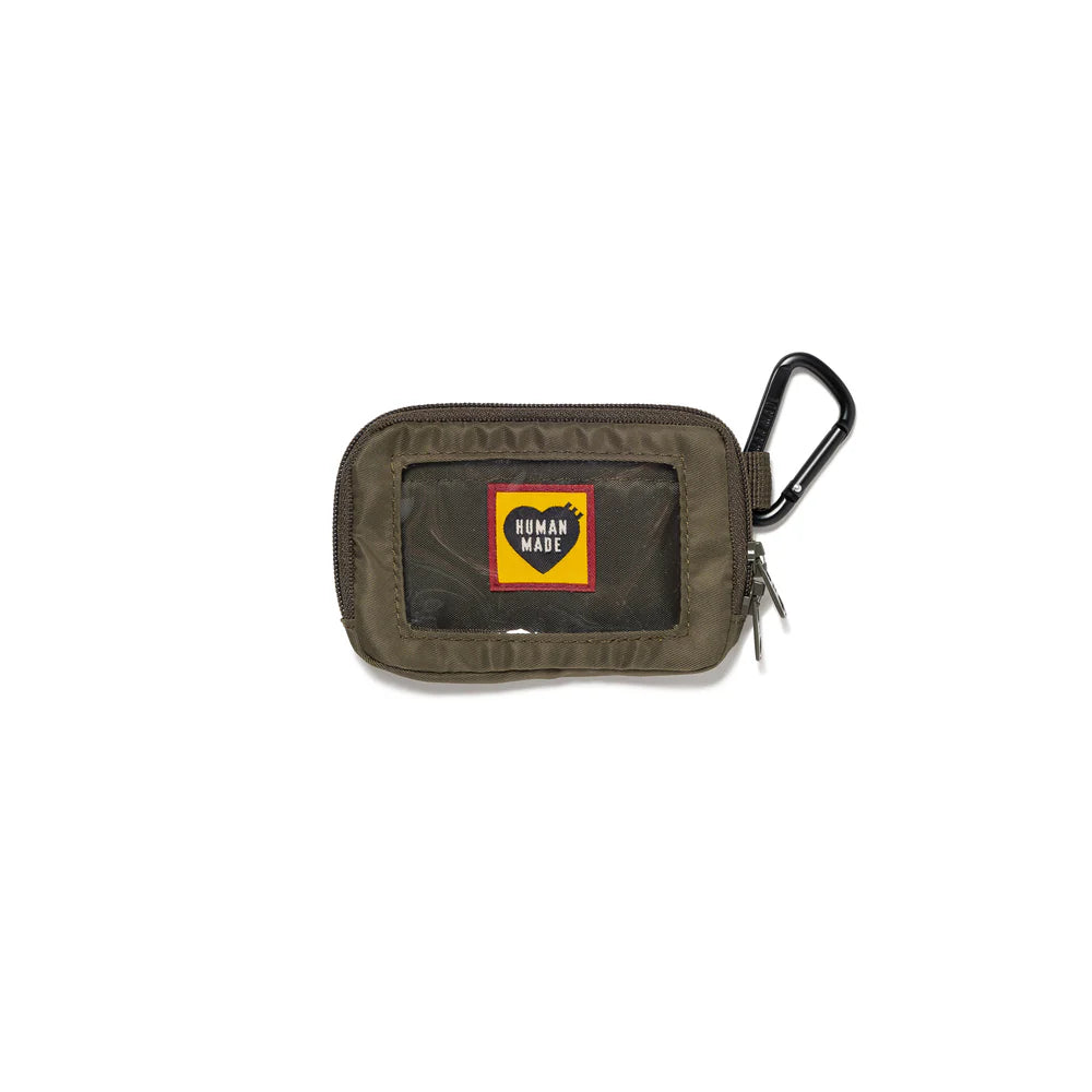 HUMAN MADE 25SS Military Card Holder Wallet - Slim RFID Blocking Credit Card Case (HM29GD011) for Men's Everyday Carry & Travel Essentials