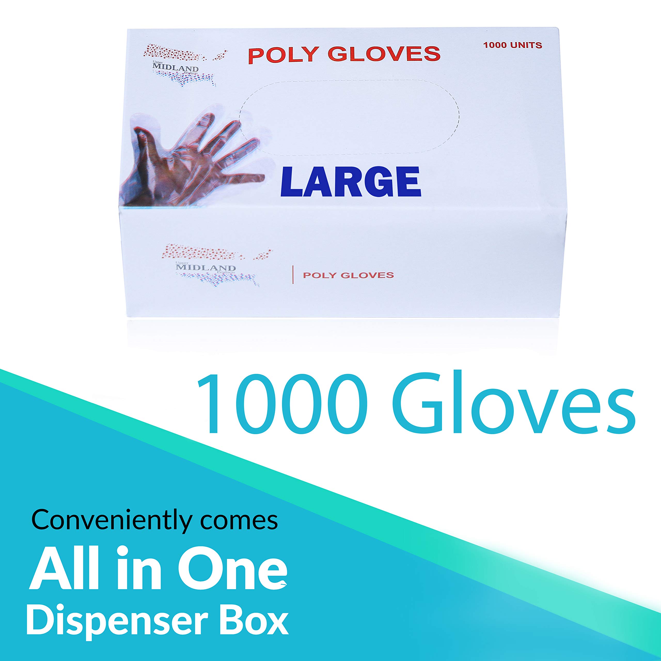 Upper Midland 1000 Gloves Large - Work & Outdoor Protection