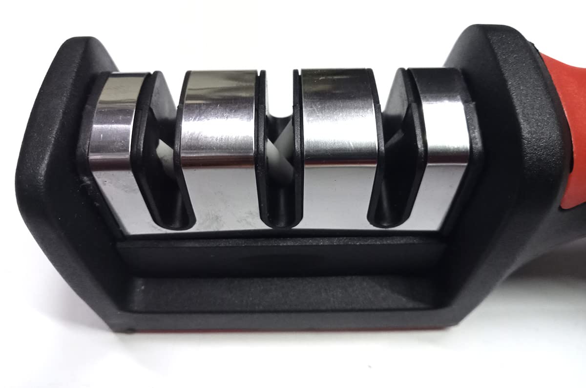 Pearlmart Professional Knife Sharpener Steel - High Carbon Steel Honing Rod for Kitchen Knives - Perfect for Chefs, Butchers & Home Cooking
