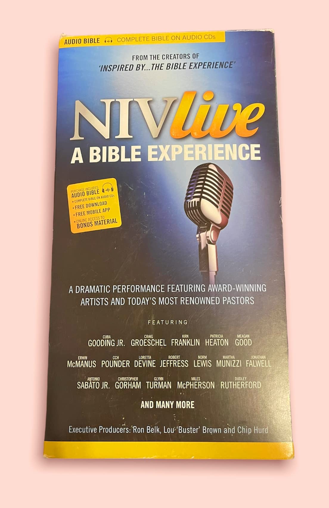 NIV LIVE Audio CD: A New Bible Experience - Perfect for Bible Study, Worship, and Personal Devotion at Home or Church