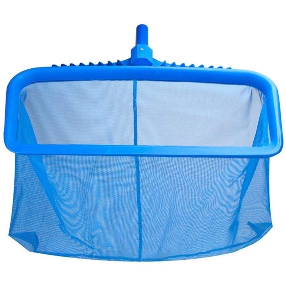 Premium Pool Skimmer Net for Swimming Pools & Fish Ponds - Heavy Duty Leaf Skimmer with Durable Mesh Frame - Ideal for Cleaning Debris, Leaves & Water Garbage - Perfect for Backyard Pools, Garden Ponds & Water Features (Color: B Without Rod)