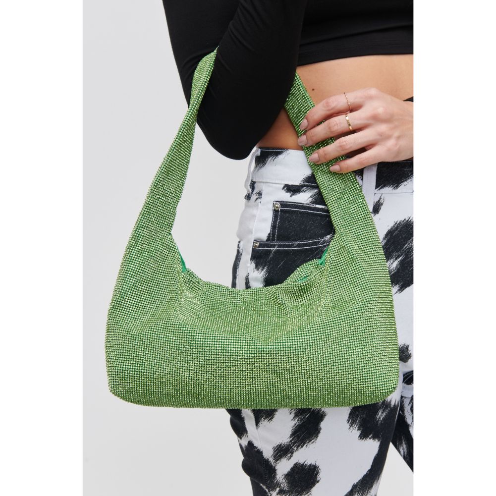 Soraka Elegant Evening Bag for Women - Clutch Purse with Rhinestone Decor - Perfect for Parties, Weddings & Special Occasions