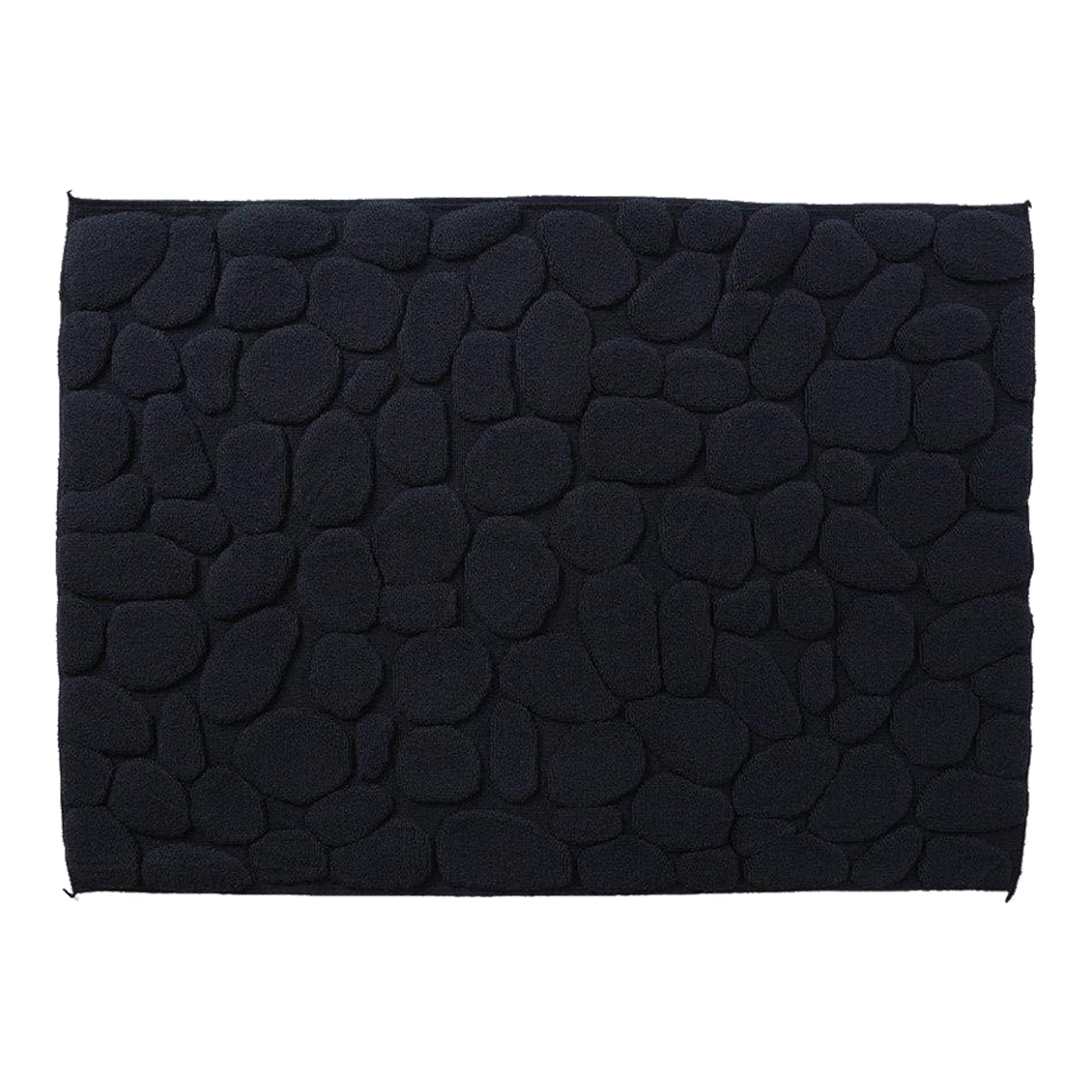 Non-Slip Pebble Bath Mat for Shower & Bathtub - Natural Stone Texture, Water Absorbent, Quick Dry - Perfect for Bathroom Safety and Comfort