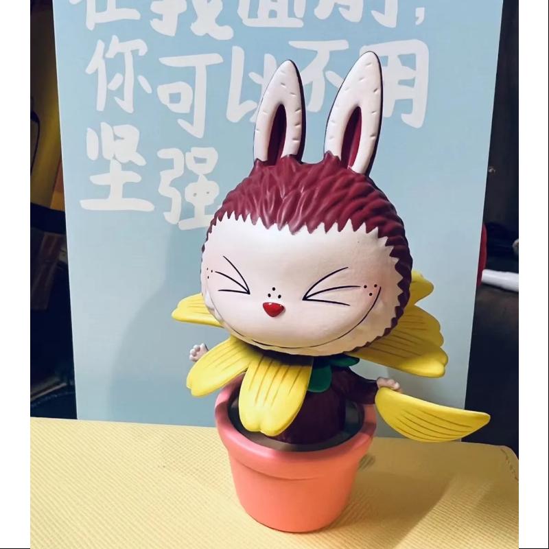 Labubu The Monsters Flower Elves Series Chocolate Flower - Cute Collectible Vinyl Figure for Home Decor, Office Display & Gift Giving