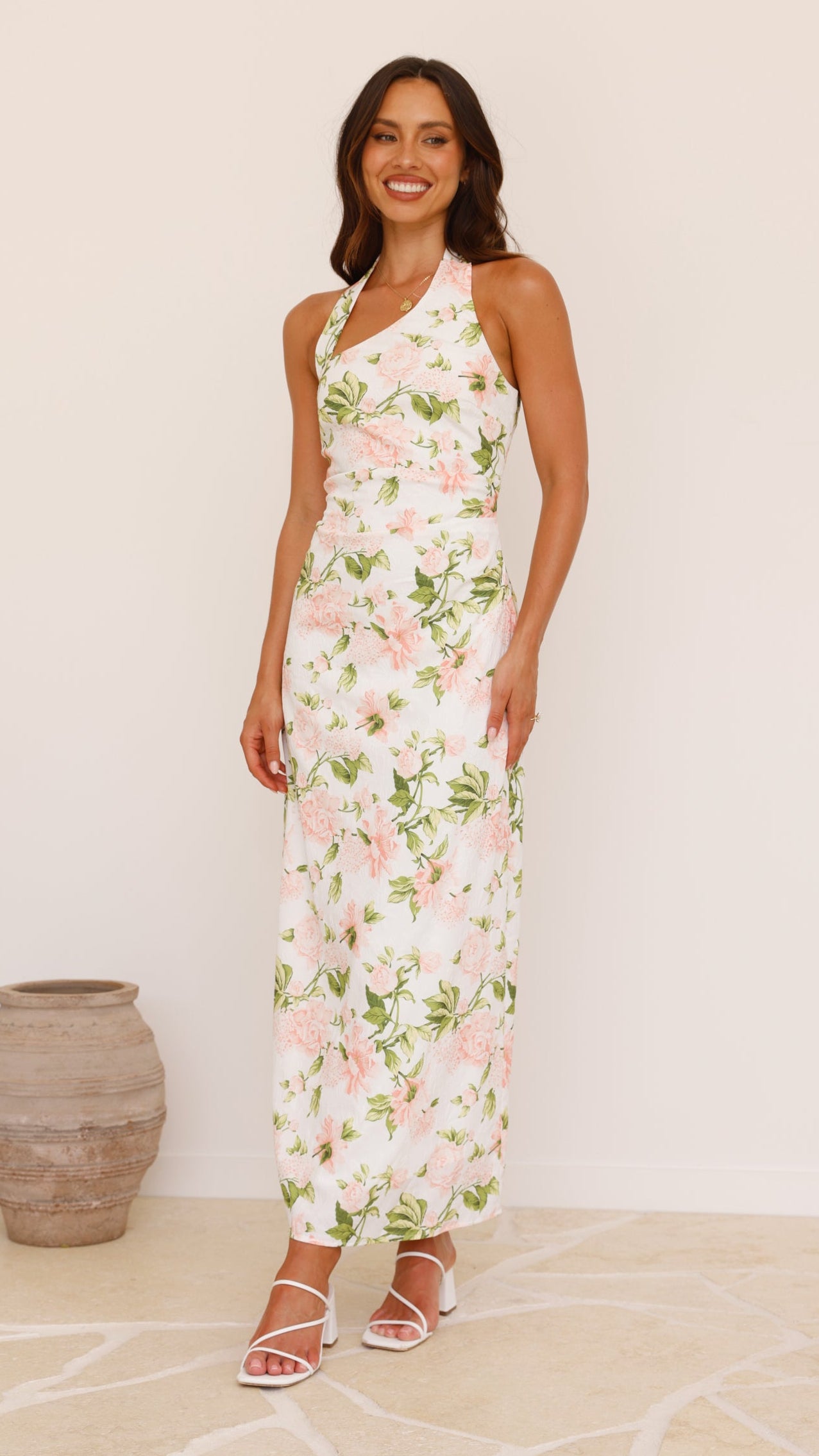 Casey Maxi Dress - Floral Print Women's Summer Dress for Beach, Vacation & Casual Wear | Lightweight & Comfortable