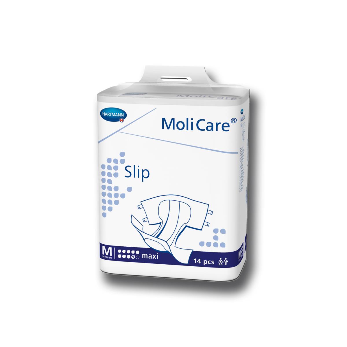 MoliCare Slip Maxi Brief - Premium Absorbent Incontinence Underwear for Women & Men - Comfortable & Discreet Protection for Day & Night Use - Ideal for Active Lifestyles, Travel & Post-Surgery Care
