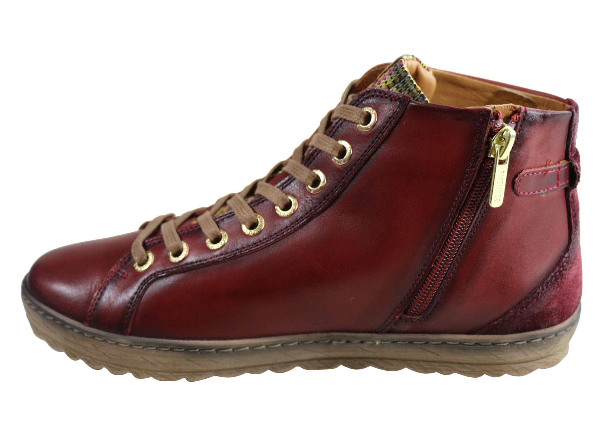 Pikolinos Women's 901 7312 Comfortable Leather Ankle Boots - Stylish & Cushioned Footwear for Work, Travel & Everyday Wear