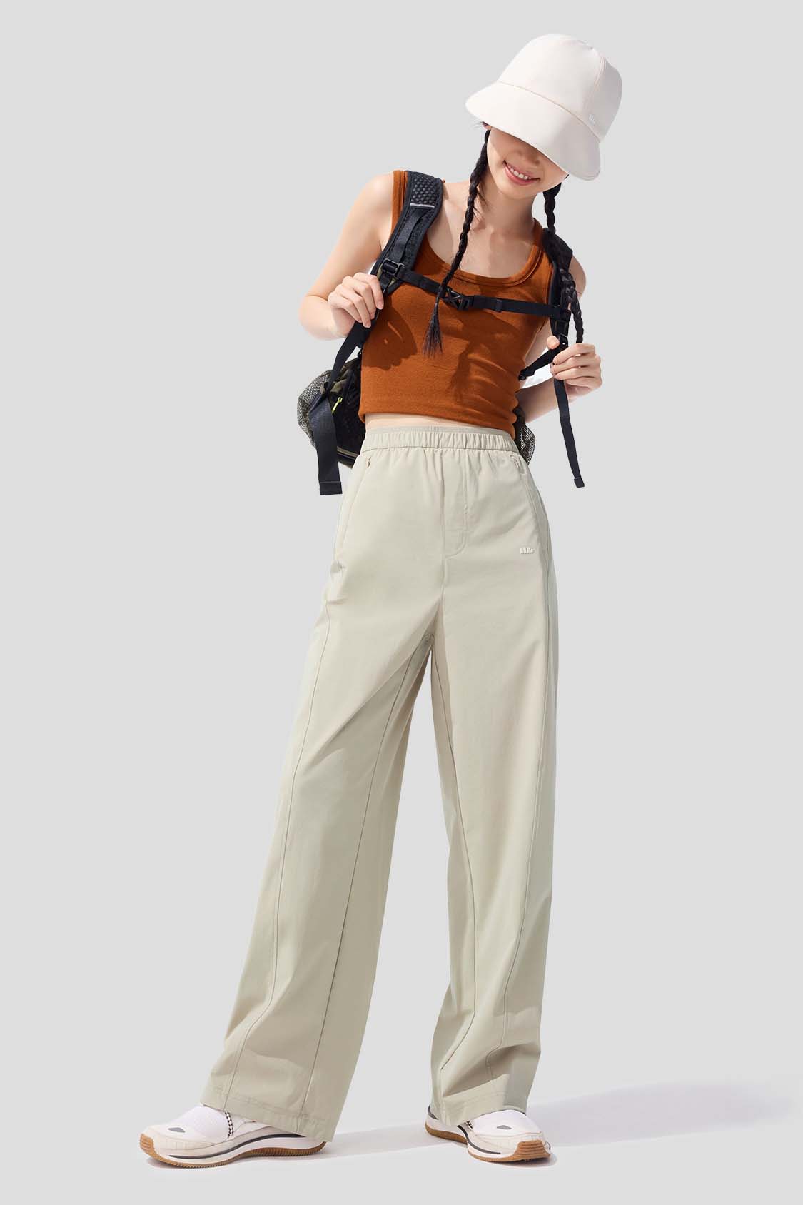 Chill Women's Cooling Quick Dry Straight Pants UPF50+ Sun Protection - Perfect for Hiking, Yoga, Travel & Summer Outdoor Activities