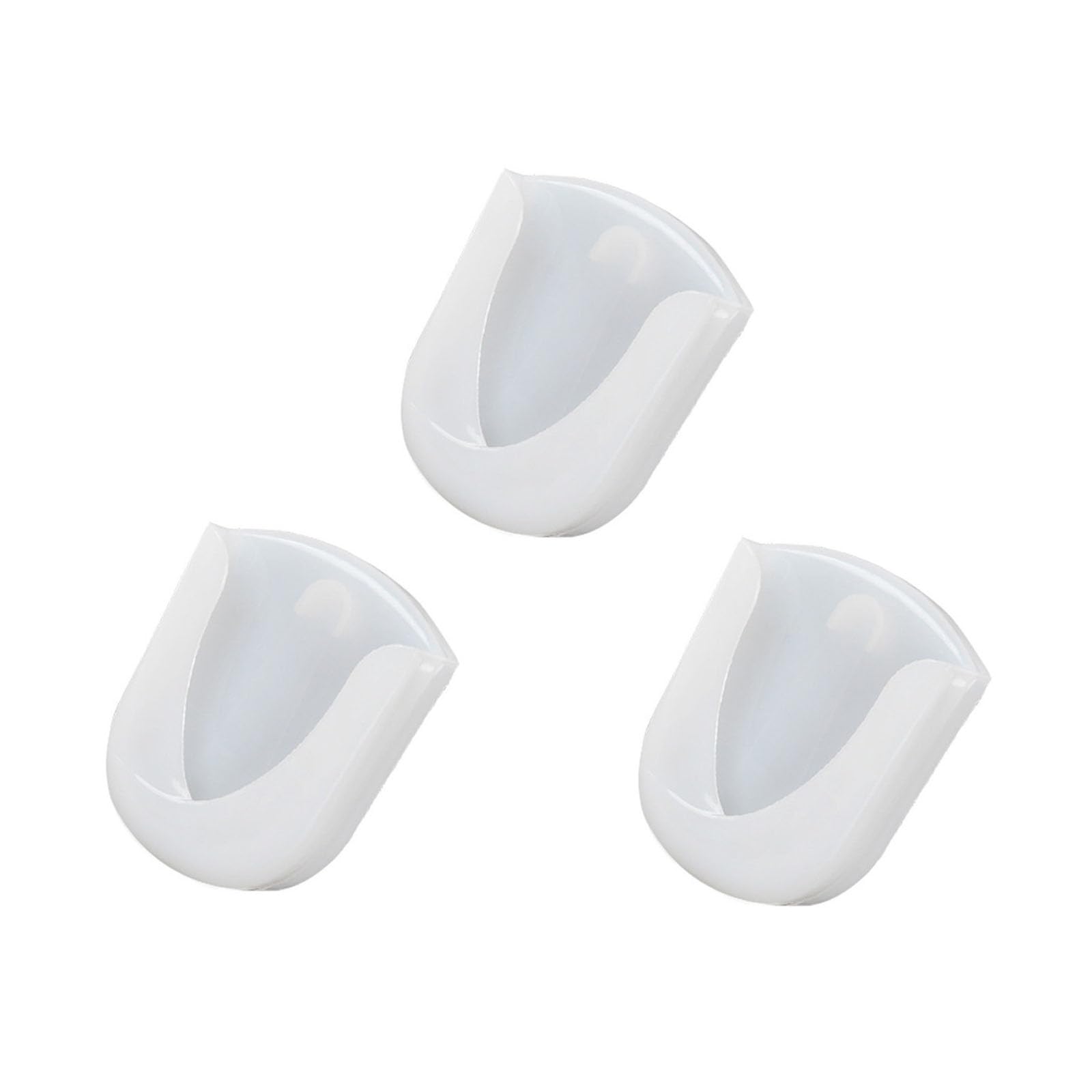 3-Pack Rice Spoon Holder with Detachable Suction Cups - Storage Organizer for Zojirushi Rice Cooker & Sushi Maker - Non-Stick Serving Scoop & Spatula Stand - Perfect for Kitchen Countertop & Small Space Organization