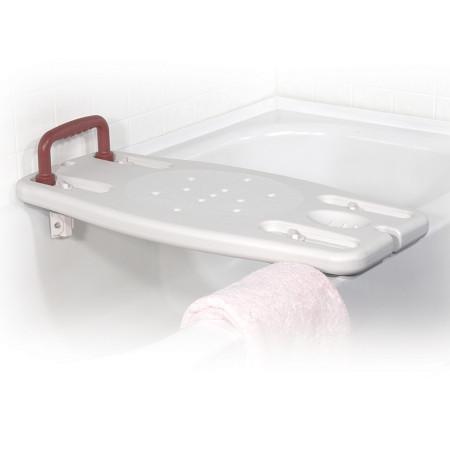 Portable Shower Bench - Lightweight Adjustable Bath Seat for Elderly & Disabled - Non-Slip Shower Chair with Backrest - Perfect for Bathroom Safety & Mobility Assistance