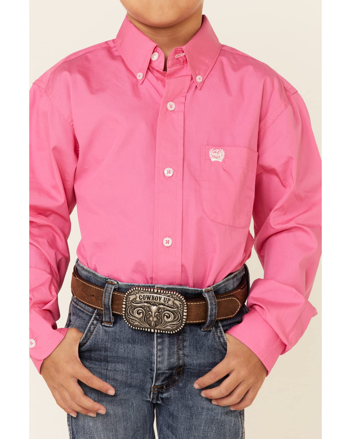 Boys Western Cinch Belt - Adjustable Cowboy Belt for Kids & Teens - Perfect for Rodeo, Horseback Riding & Western Outfits