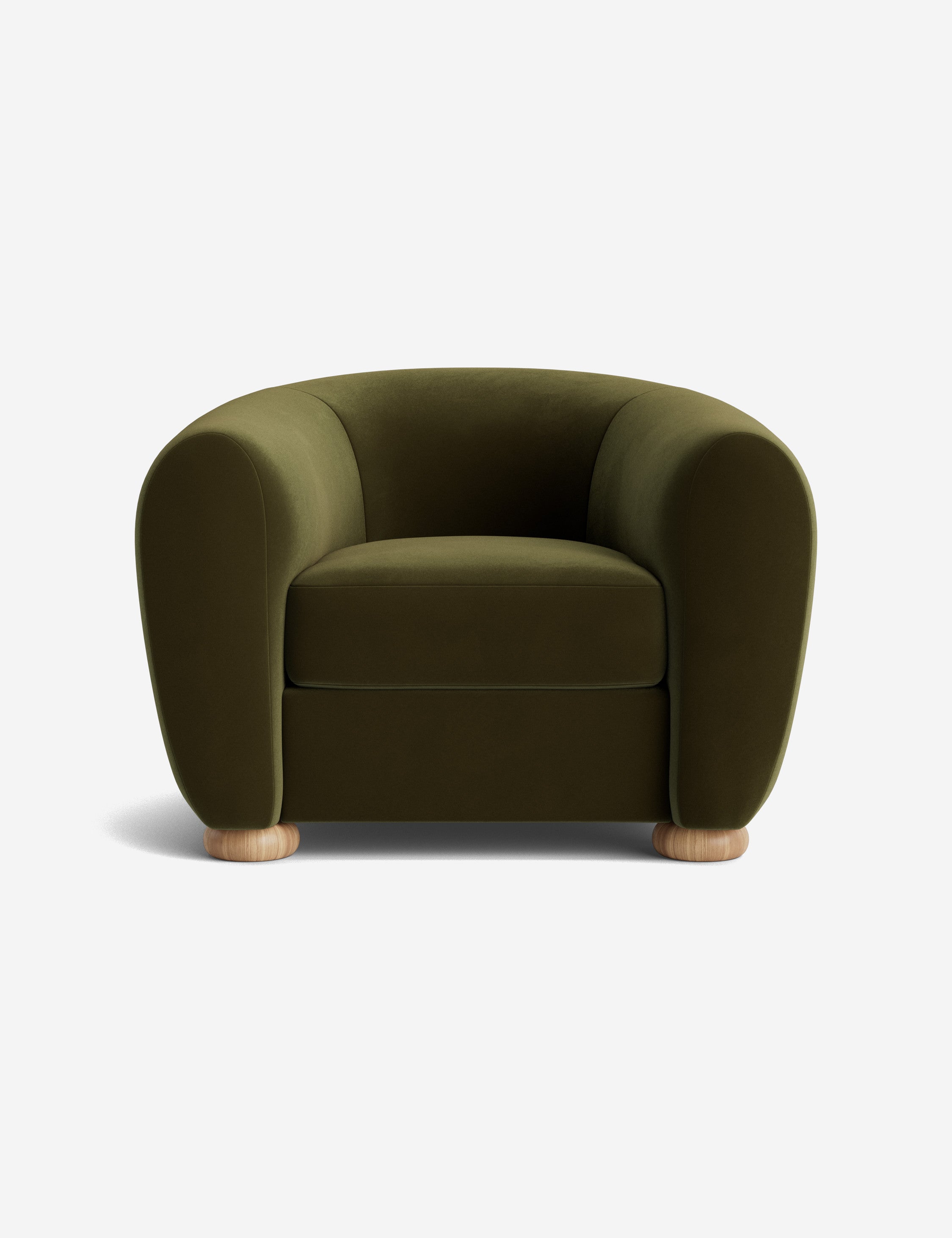 Amaroso Accent Chair - Modern Upholstered Lounge Chair for Living Room, Bedroom & Office - Comfortable Reading Chair with Sturdy Wooden Legs - Perfect for Relaxing, Reading & Decorating Your Home