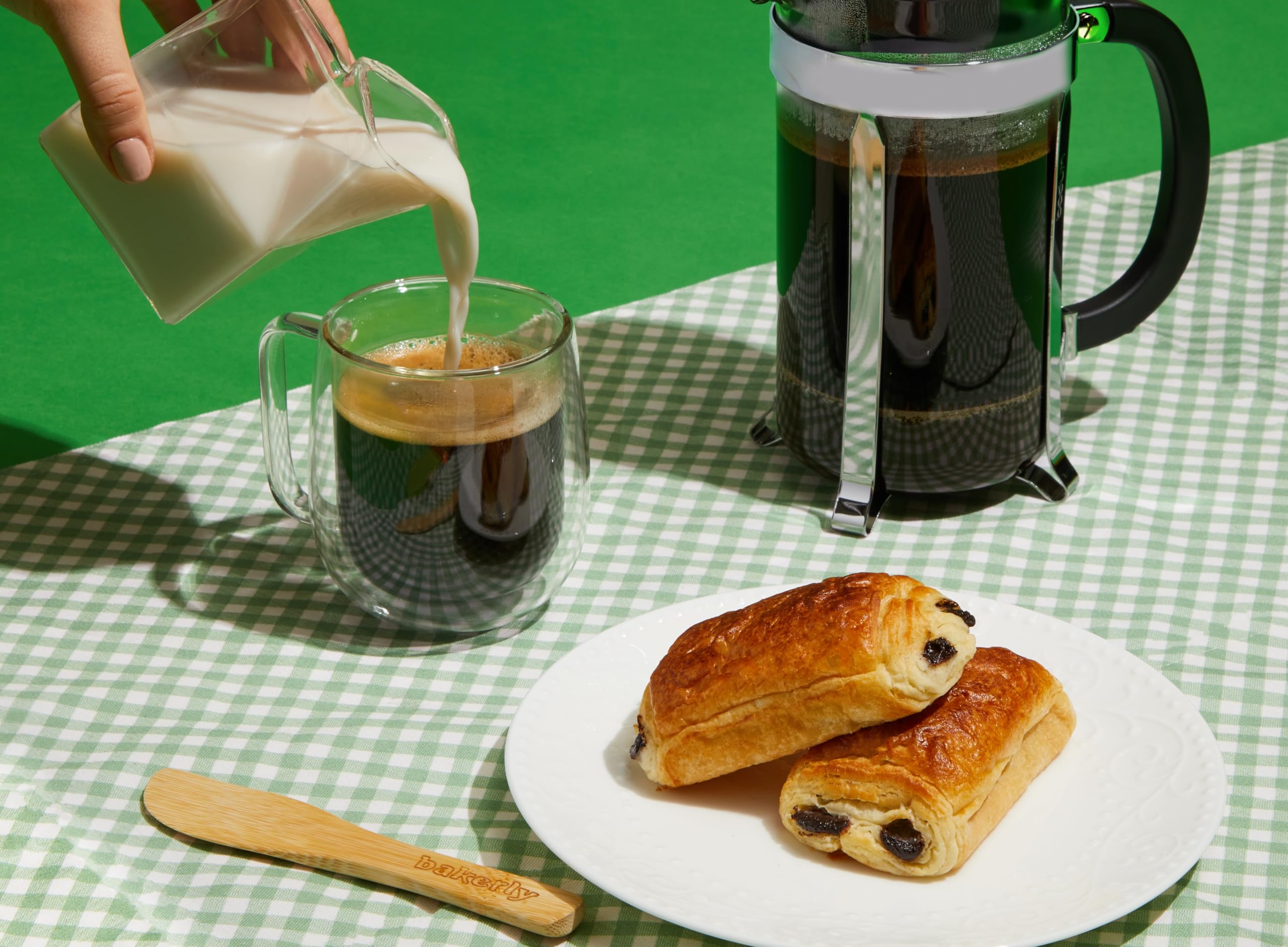 Bakerly Chocolate Croissants with Real Chocolate - Non-GMO, No Artificial Flavors or Colors - 12 Pack (2 x 6 Count) - Perfect for Breakfast, Brunch & Coffee Time