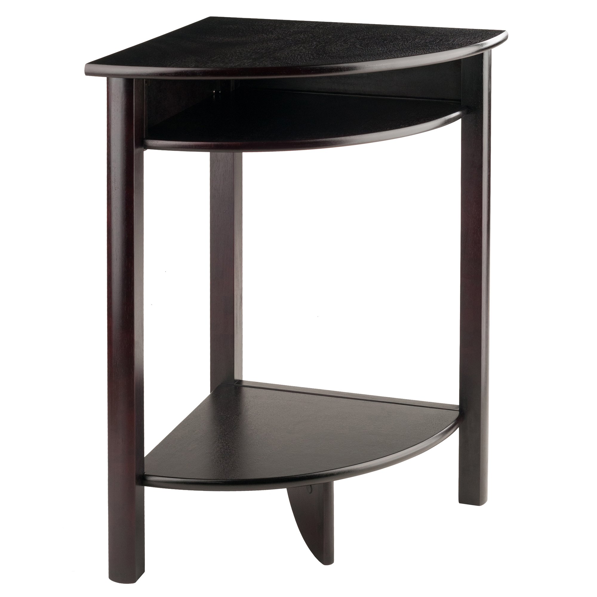 Winsome Liso Corner Desk Espresso - Home Office & Small Space Solution