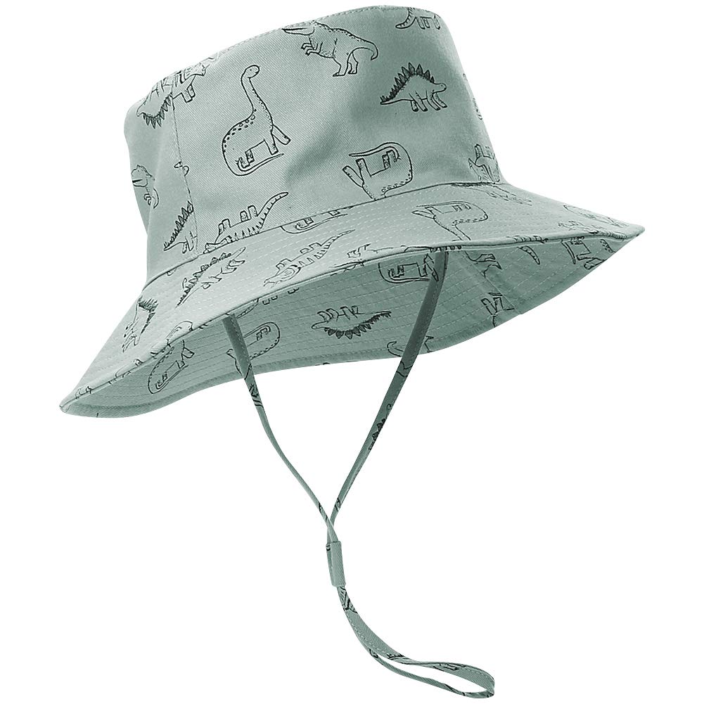 ORVINNER UPF 50+ Baby Sun Hat for Toddlers - Cotton Wide Brim Bucket Hat for Boys & Girls - UV Protection Beach & Outdoor Play Hat for Summer, Park, and Travel