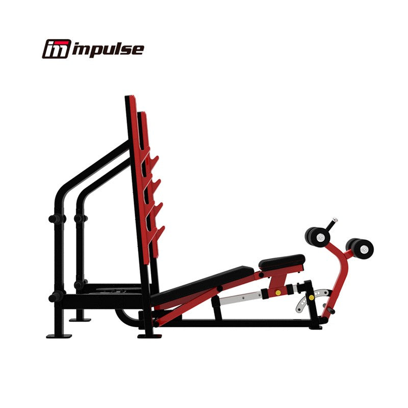 SL7041 Super Olympic Bench - Heavy Duty Adjustable Weight Bench for Home Gym, Strength Training & Workouts - Perfect for Powerlifting, Bodybuilding & Fitness Enthusiasts