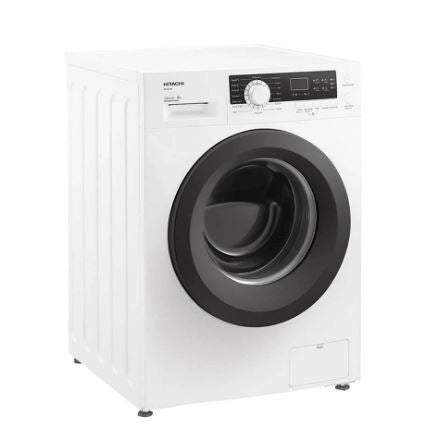 Hitachi BD 80CVE 8kg Front Load Washing Machine - Energy Efficient, Quiet Operation for Apartments & Small Homes - Perfect for Laundry Rooms & Compact Spaces