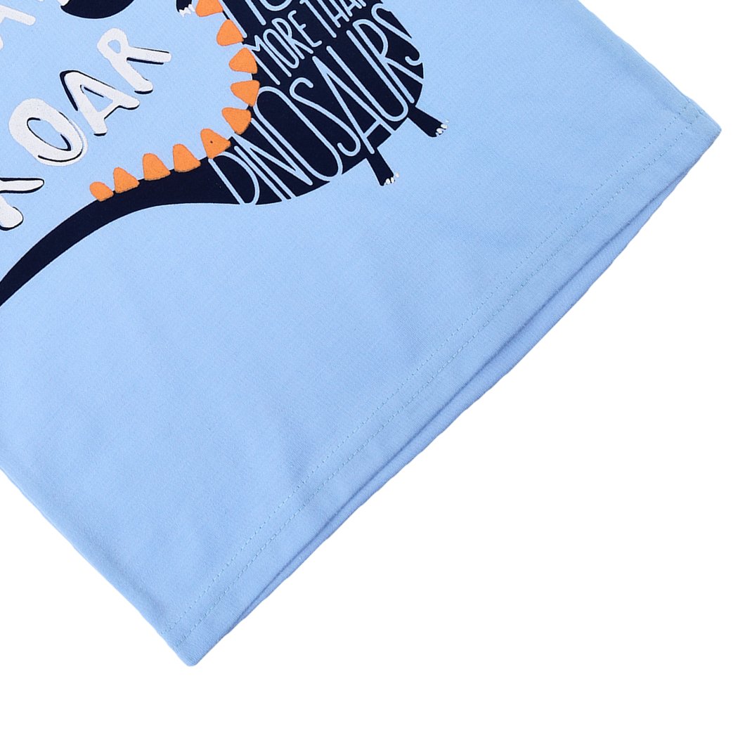 DDSOL Boys' Cotton Dinosaur Graphic Sweatshirt - Cute & Comfortable Top for Kids, Playdates & School Outfits
