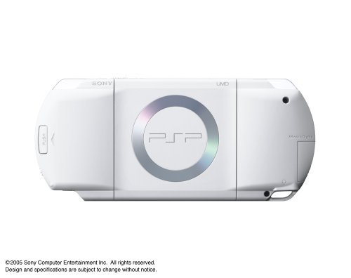 Refurbished Sony PSP Playstation Portable Core System - White with 2 Batteries | Portable Gaming Console for Travel, Commute & Retro Gaming