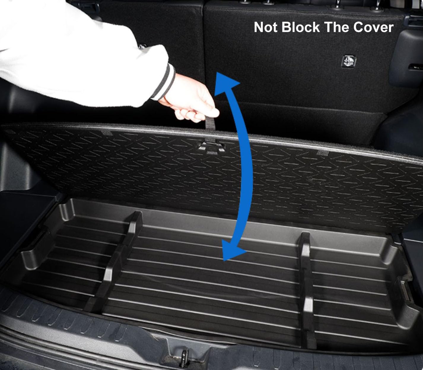 2019-2025 Toyota RAV4 Trunk Organizer - Hidden Underfloor Storage Box for RAV4 LE/XLE/XSE/TRD/Hybrid Models | SUV Cargo Management System | Perfect for Road Trips, Grocery Shopping & Outdoor Gear Storage